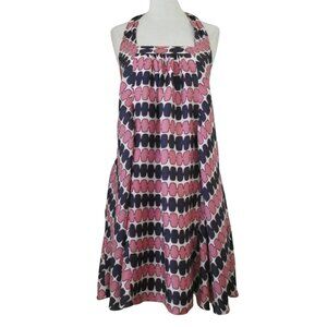 ELEY KISHIMOTO Silk print halter dress UK 8 US 4